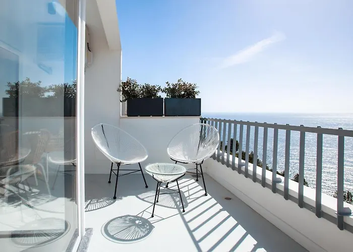 Sesimbra Hilltop Ocean View - Bay Apartment Lejlighed *